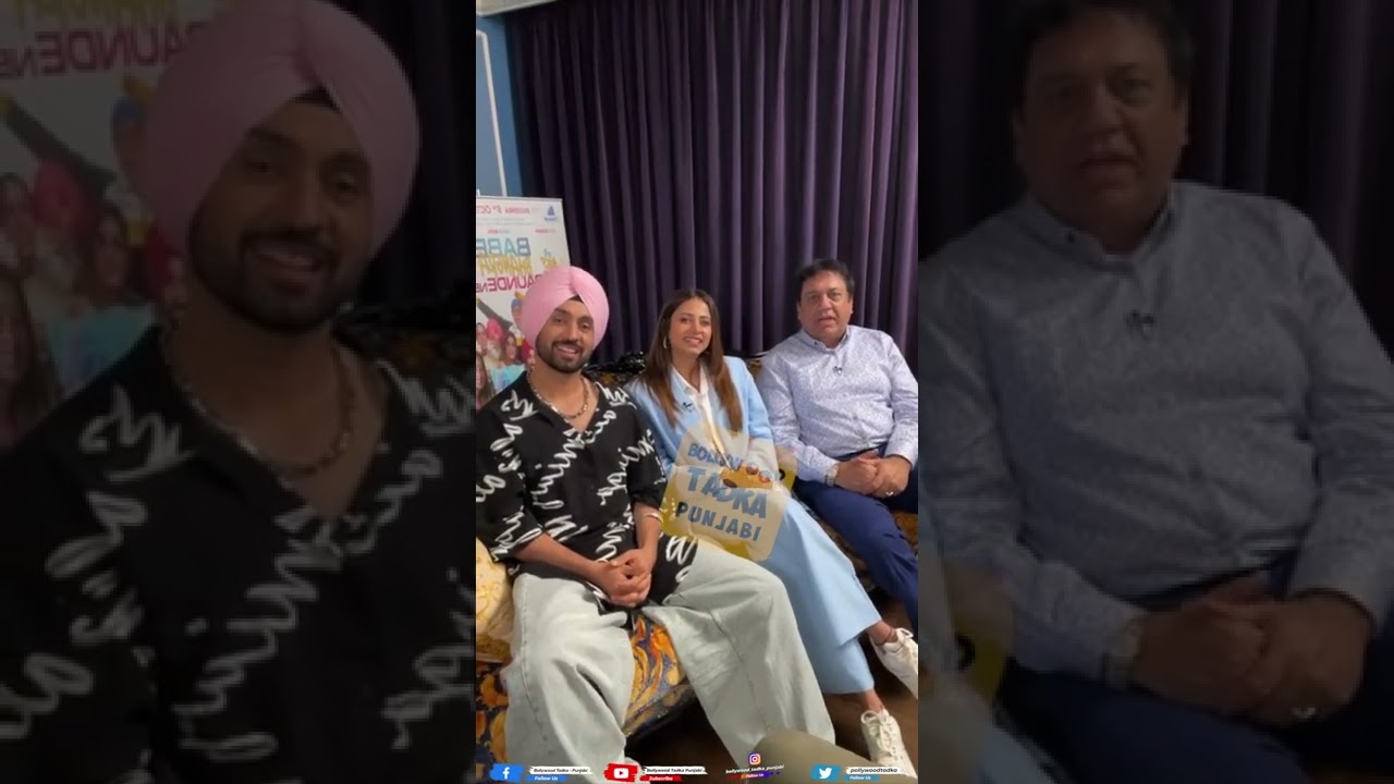 Babe Bhangra Paunde Ne | Diljit Dosanjh | Sargun Mehta | Sohail Ahmed | Live | Movie Promotion