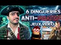 6 MESURES ANTI-PIRATAGE de FOU dans les jeux vidéo ! thumbnail