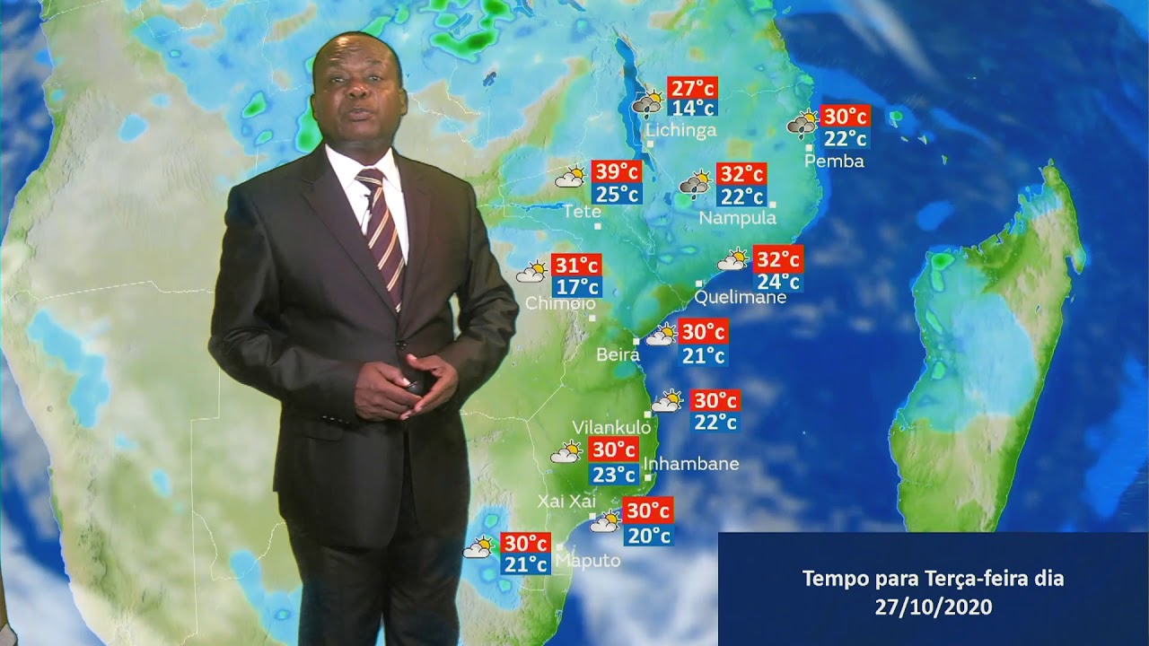 INAM Previsao do tempo 27 10 2020