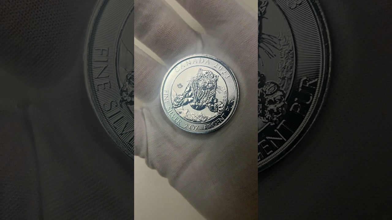 2023 Sabre-Tooth Cat 2oz Silver Coin - Royal Canadian Mint