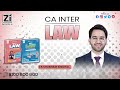CA INTER LAW LATEST BOOK BY CA SHUBHAM SINGHAL