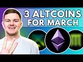 Top three altcoin picks for march 2024 