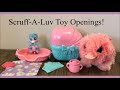 Scruff-A-Luv vet rescue toy and Scruff-A-Luv baby toy openings