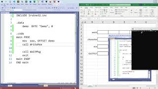 CIS2420 - Microprocessor Assembly Language - Activity 08
