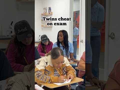 Twins Cheats On Test Funny Comedy FunnyVideos Cheating 