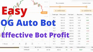 Easy Binary.com Bot - Smart OG Auto Binary Bot | Effective Bot For Impactful Profit