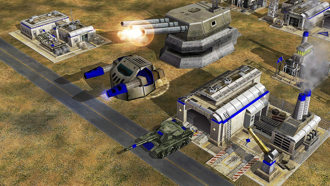 USA Laser vs 3 GLA Toxin - Command & Conquer Generals Apocalyptic