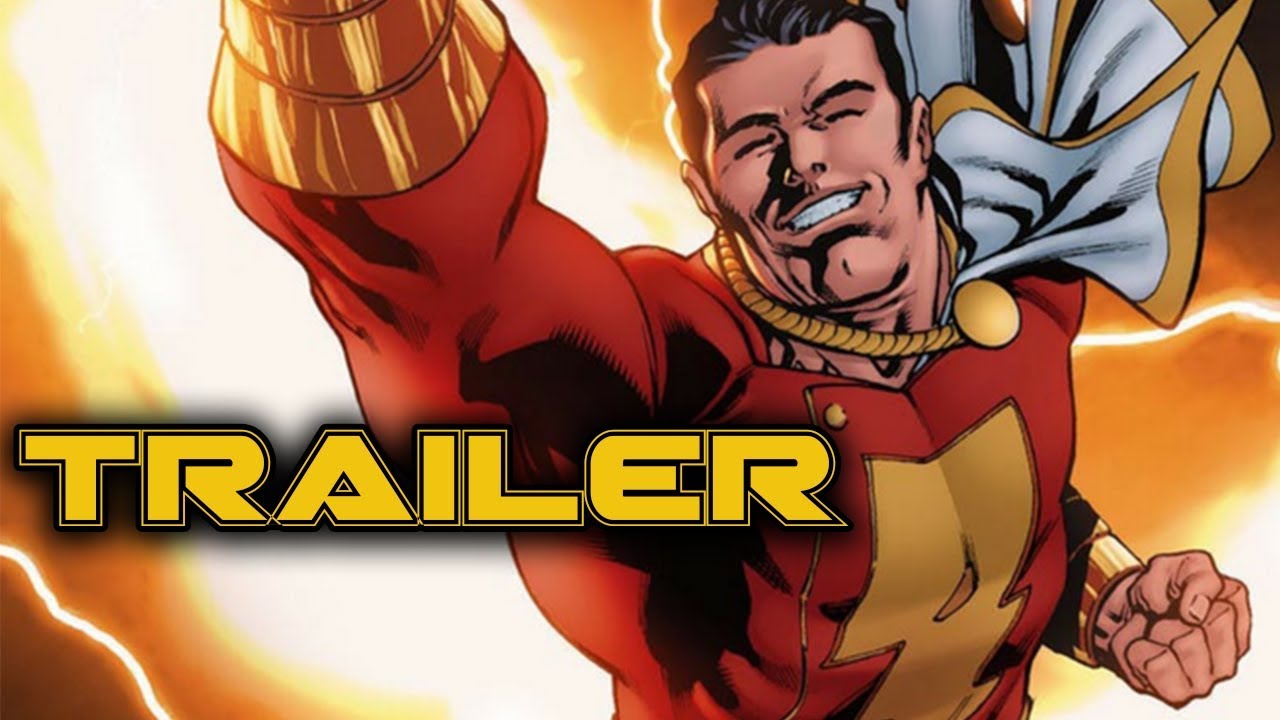 SHAZAM TRAILER & FIRST LOOK!!