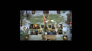 Machine Gun Tridam Setup in Gwent Rogue Mage
