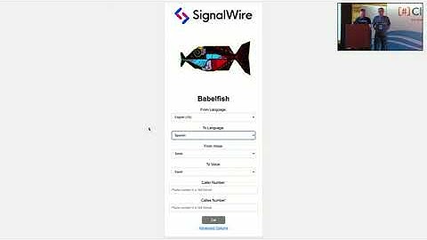 ClueCon 2024 Real-time Translation Demo