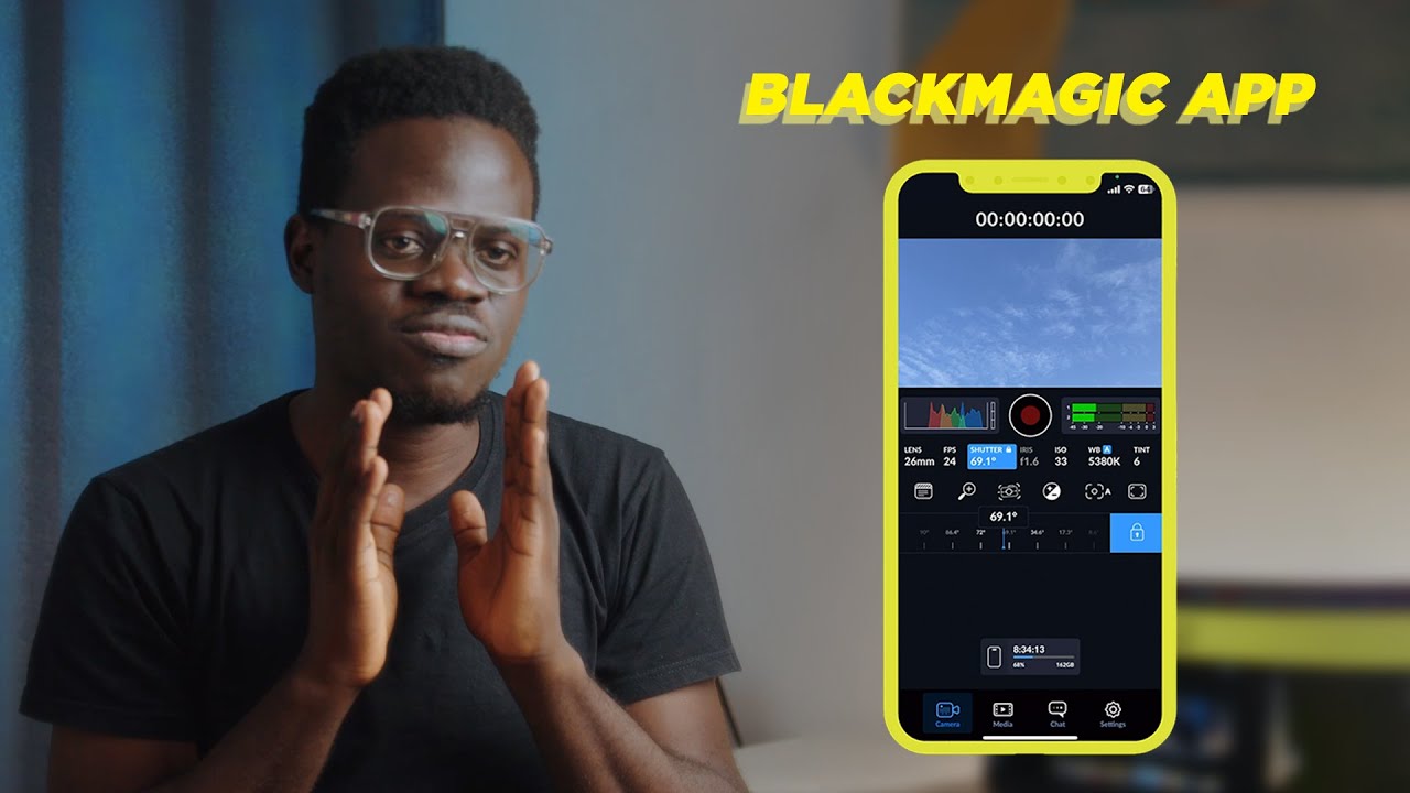 The best free camera app the blackmagic camera app youtube