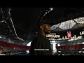 Emmanuel Latte Lath tours Mercedes-Benz Stadium: "I've never seen anything like this"