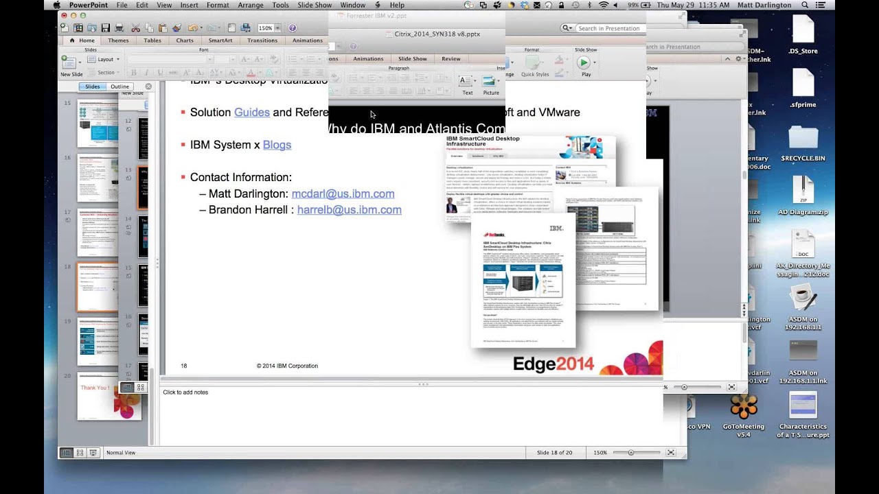 X86 User Group - IBM VDI with Atlantis - 05.29.2014