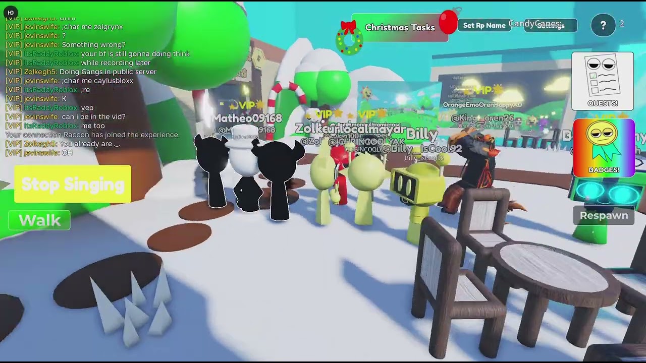 Doing Random Gangs on Public!!! In 3D Sprunki RP and Animations!!!