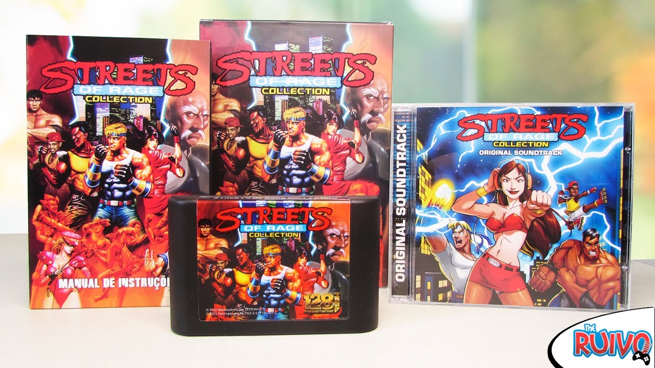 mega drive na caixa 13 jogos sonic street of rage shinobi - Retro