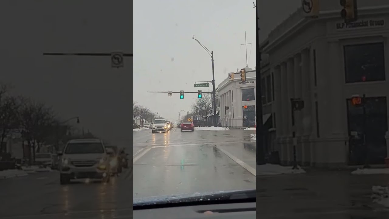 Driving in Farmington Hills Michigan