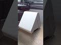 Triangular desktop trash can