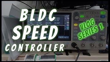 Creating an electronic speed controller for a BLDC motor