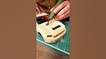 Make a sport car with 3D pen! 🔥 #miniatures