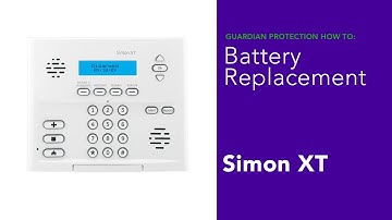 How to Replace the Battery for an Interlogix Simon XT Security Panel