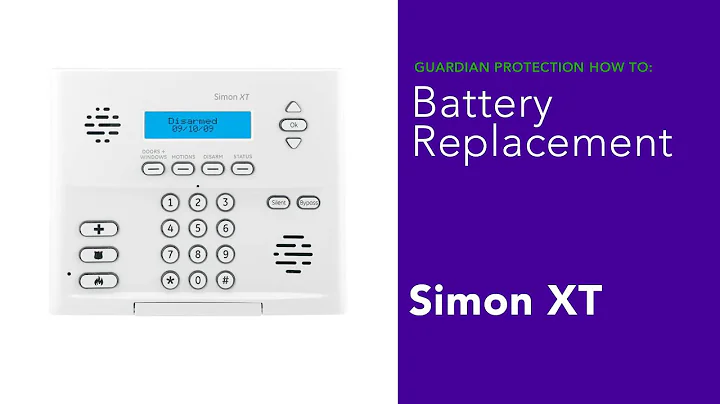 How to Replace the Battery for an Interlogix Simon XT Security Panel
