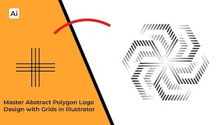 Master Abstract Polygon Logo Design with Grids in Illustrator
