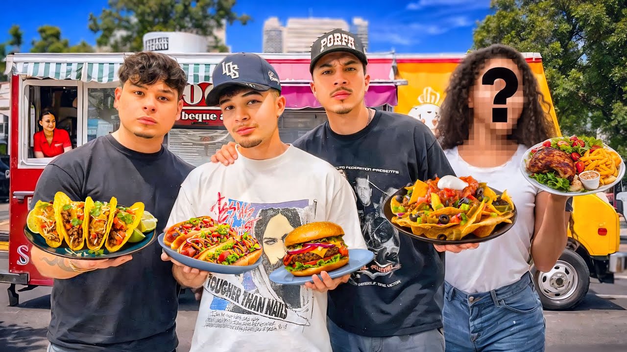 Eating ONLY At Food Trucks For 24 HOURS!!