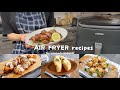 vlog|ノンフライヤーレシピ👩🏻🍳🎄二人暮らしの食事ブイログ🍳⟡