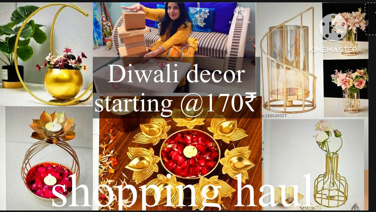 home diwali decor items meesho diwali decor shopping haul is se