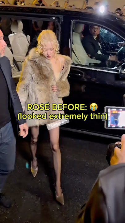 BLACKPINK Rosé look much healthier now, I’m so happy 🥹 #shorts #blackpinkrose #rosé