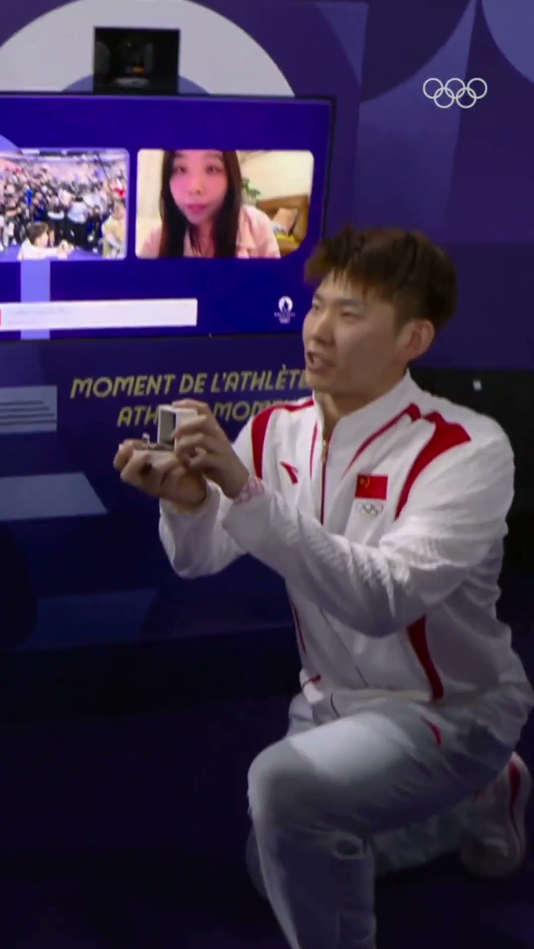 Huang Yaqiong went home with two pieces of hardware. ?❤️ #Olympics
