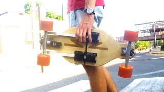 World's First Collapsible Longboard - Lunation Boards