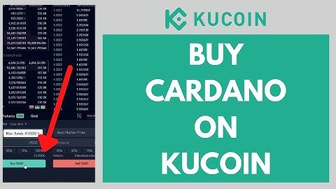 Cardano Tutorial: How To Buy Cardano On Kucoin | Buy ADA on Kucoin