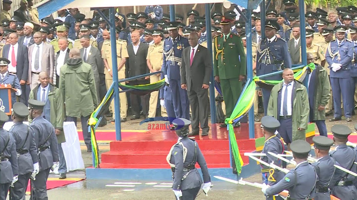 Tazama jinsi Polisi walivyotoa heshima zao kwa Rais Magufuli