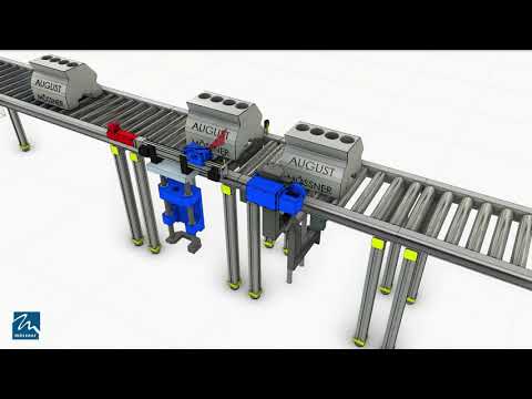 OCR station for industrial laser marking DMC-Code – Mössner