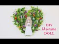 👸 DIY Macrame doll tutorial👗 BABY ROOM DECOR 👼