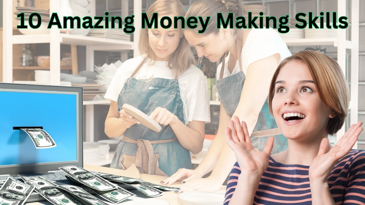 Unlock Wealth Potential Now: 💸 Top 10 Beginner-Friendly Money Making Skills Revealed! 