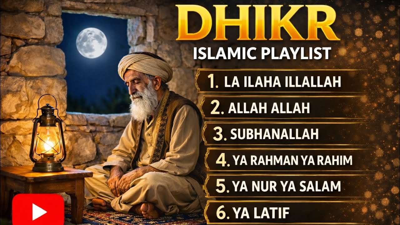 Most Powerful Islamic Dhikr Playlist | Peace, Healing & Spiritual Calm
