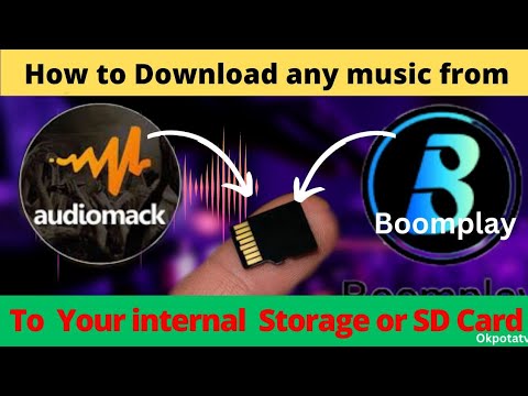 How to Download any music from audiomack or boomplay to your phone internal storage