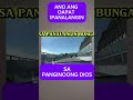 Ano ang dapat ipanalangin sa Panginoong Dios