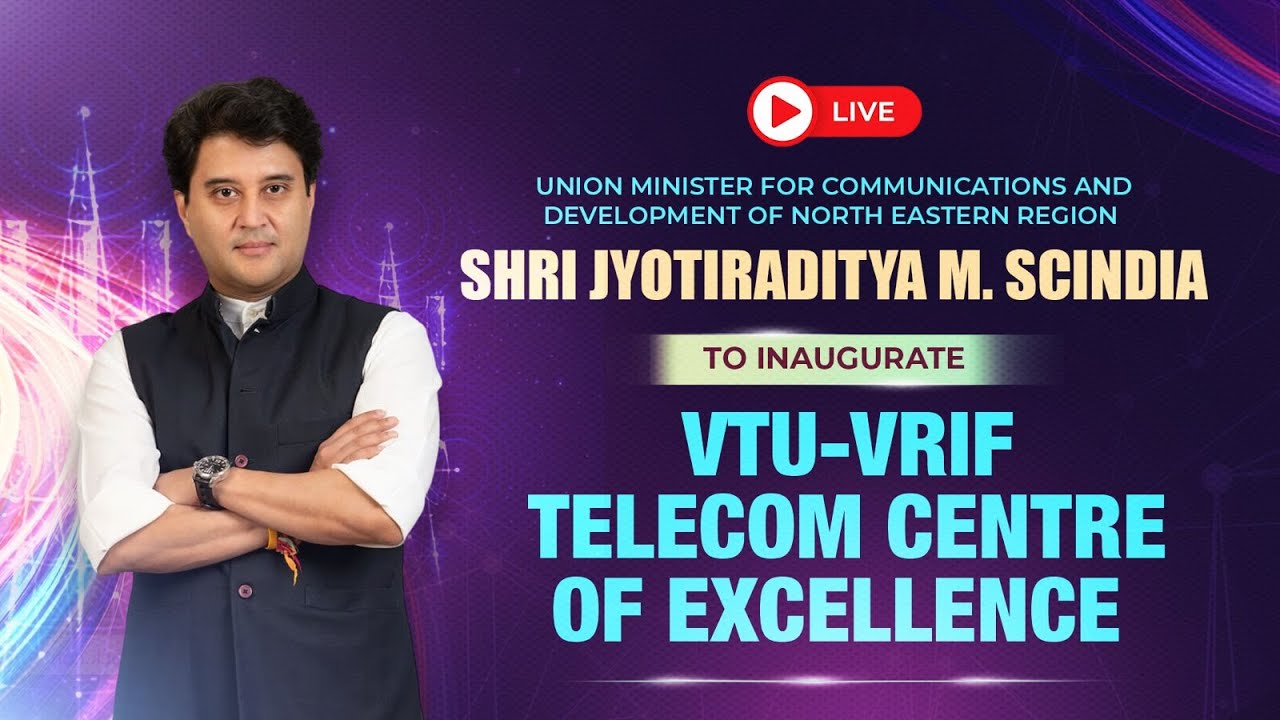 Vtu Telecom Design Inaugurating the VTU-VRIF-Telecom Centre of Excellence - YouTube