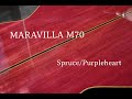 Maravilla M70 Spruce/Purpleheart