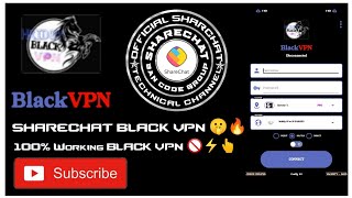 Black Vpn❗ Sharechat Vpn||100% Working||#sharechat||Black vpn Video 🙏Part 1 👆🔥#blackvpn #vpn screenshot 2