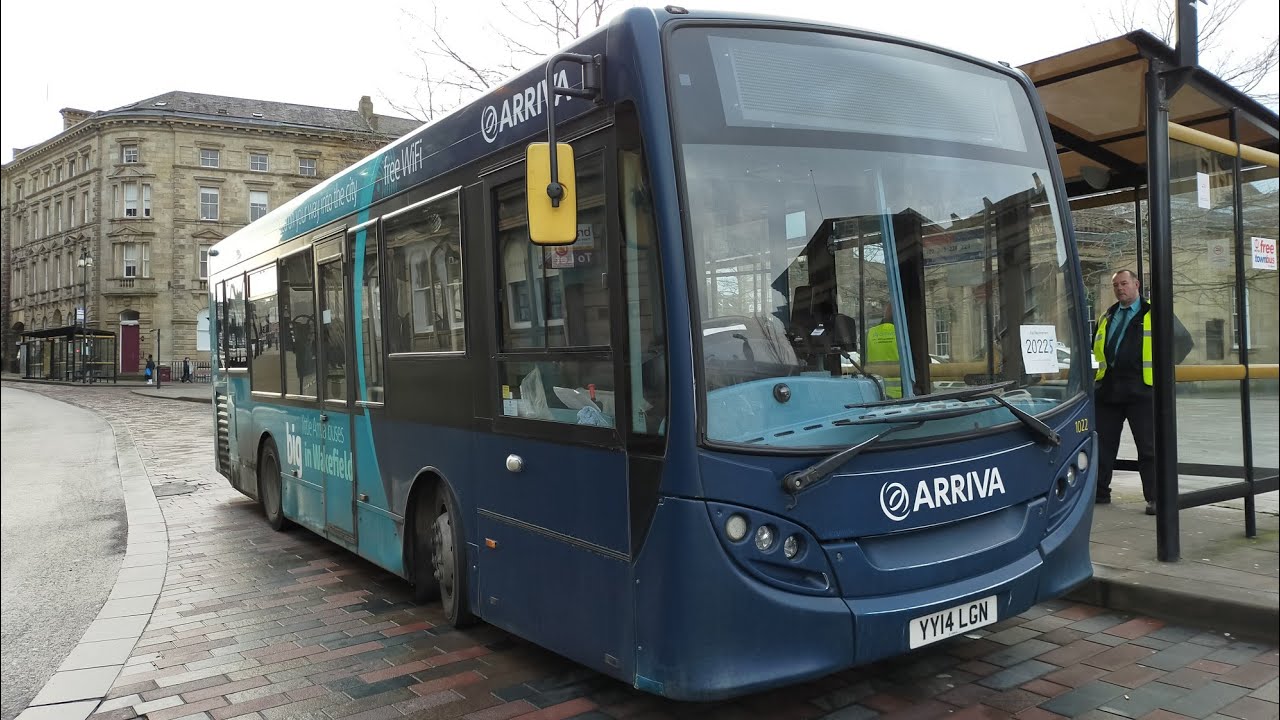 Arriva Yorkshire ADL Enviro 200 YY14 LGN 1022 Operating Rail 