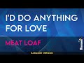 Id do anything for love  meat loaf karaoke