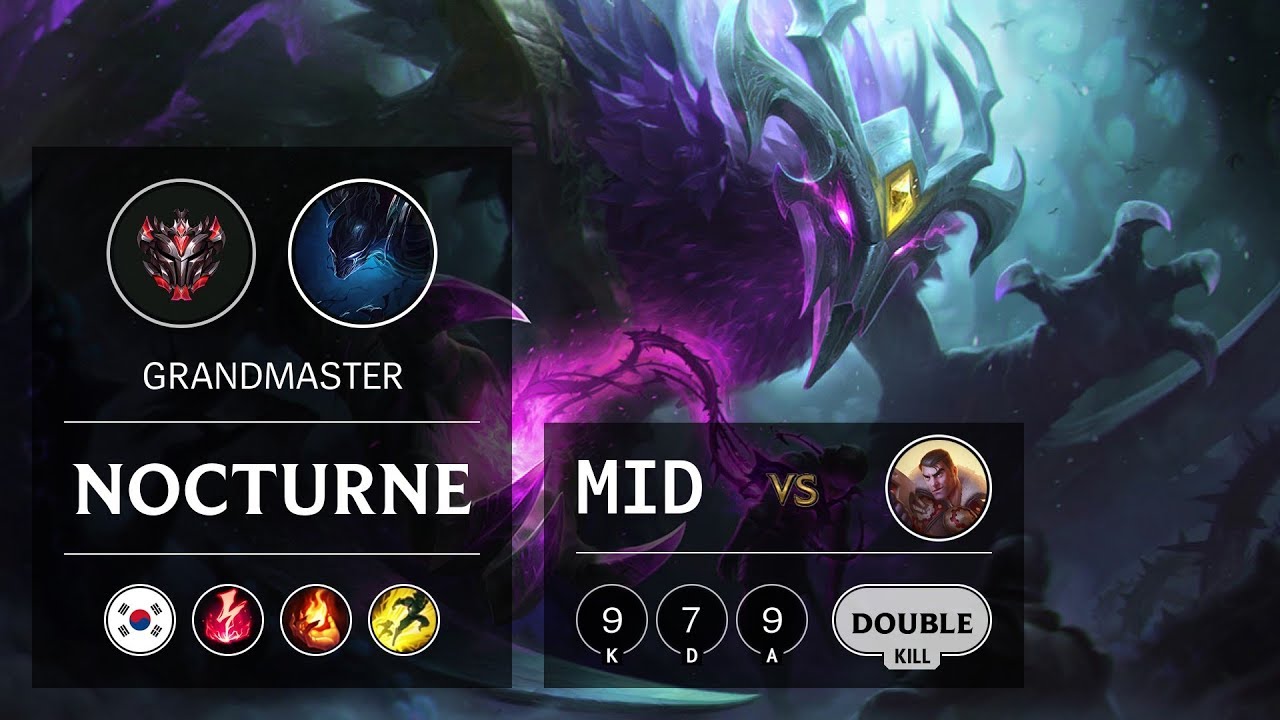 Nocturne Mid vs Jayce - KR Grandmaster Patch 9.18 Nocturne Mid vs Jayce - KR Grandmaster Patch 9.18 #1