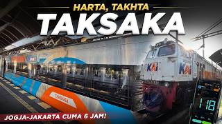 Naik Kereta Paling Spesial dari Jogja😍 Taksaka Eksekutif