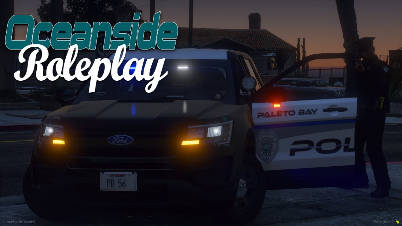 GTA 5 FiveM - Oceansiderp | Silent Alarm at the Bank! | Ep. 2 - YouTube