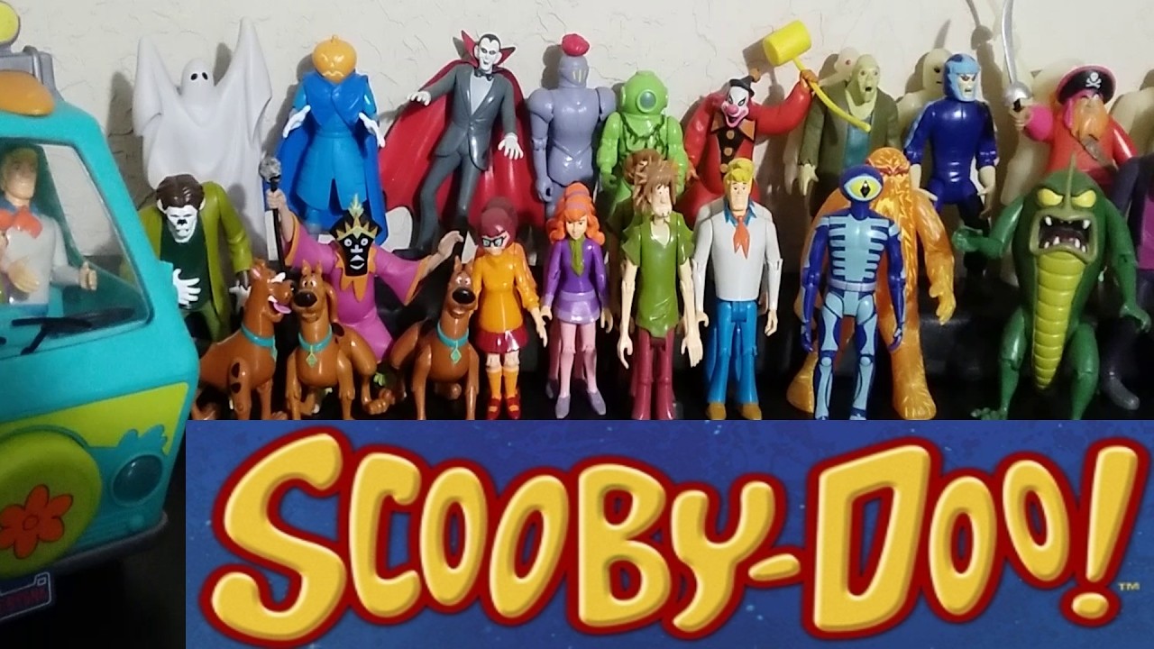 RETRO-WED: SCOOBY DOO FULL TOY LINE OF FIGURES, VEHICLE CHARACETER