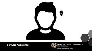 Software Assistance from FHSU Library